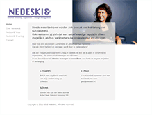 Tablet Screenshot of nedeski.nl